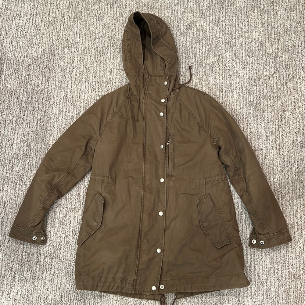 Maternity mid-weight coat from The Gap